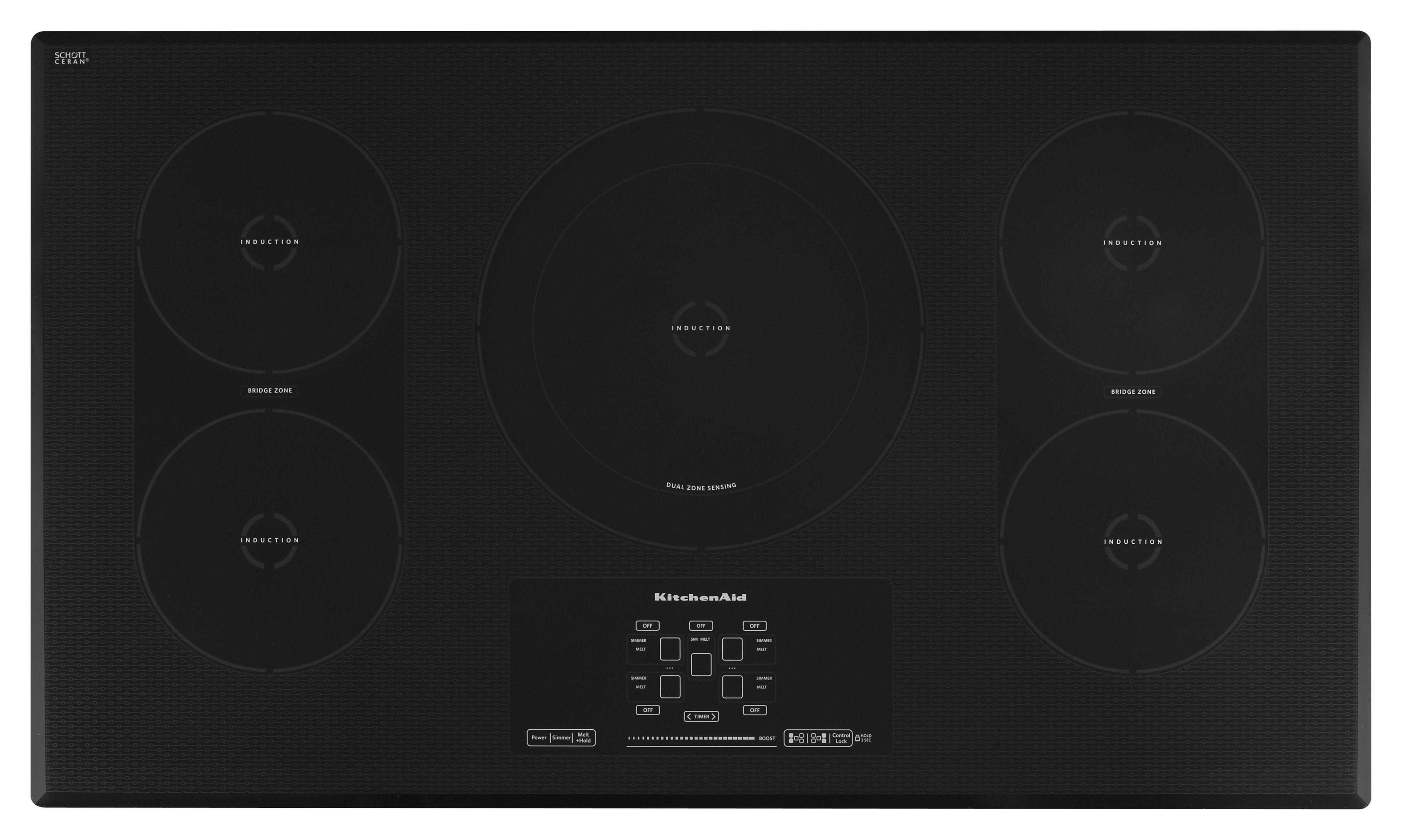 KitchenAid 36" Induction 5 Element Electric Cooktop Colder's
